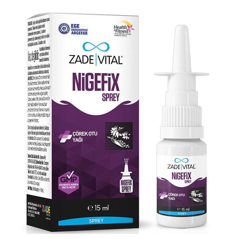 Zade Vital Nasal Nigefix Nasal Spey 15 Ml - Farmareyon