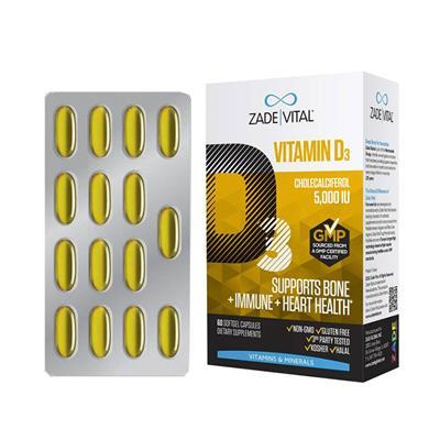 Zade Vital Vitamin D3 30 Kapsül - Farmareyon