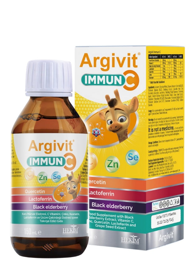 Argivit İmmun C 150 ml Şurup - Farmareyon