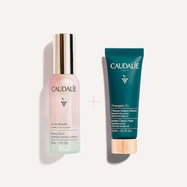 Caudalie Arındırıcı & Işıltı Verici İkili Set - Farmareyon