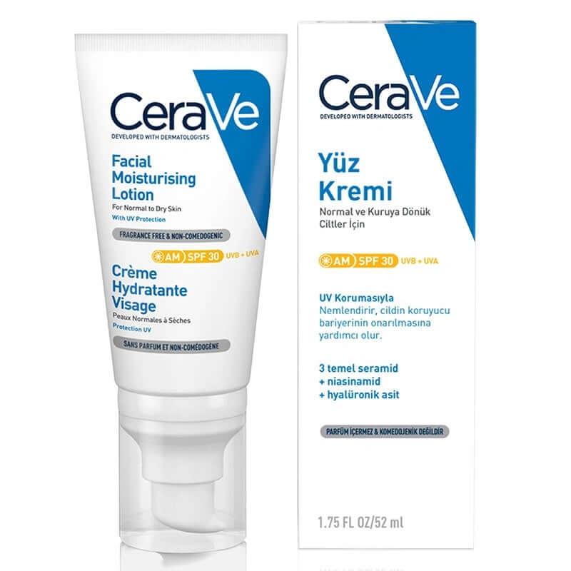 CeraVe Yüz Kremi SPF30 52 ml - Farmareyon