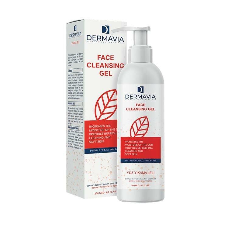 Dermavia Yüz Yıkama Jeli 200 ml - Farmareyon