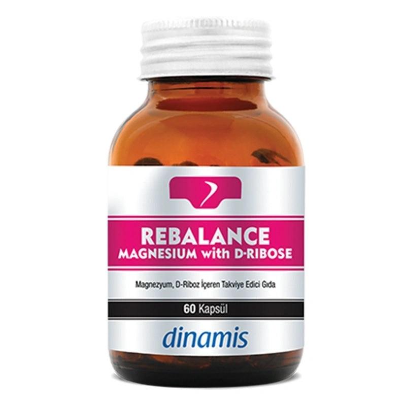 Dinamis Rebalance Magnezyum - D Riboz 60 Kapsül - Farmareyon