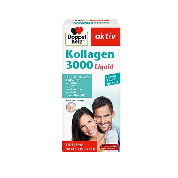 Doppel Herz Kollagen 3000 Liquid 14 Saşe - Farmareyon