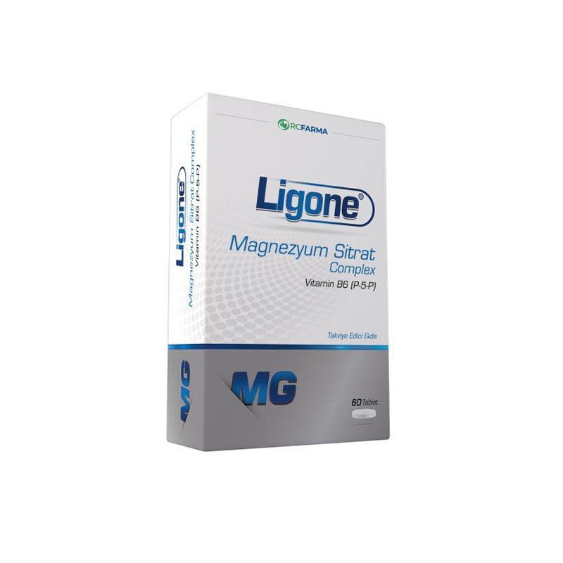 Ligone Magnezyum Sitrat Complex 60 Tablet - Farmareyon