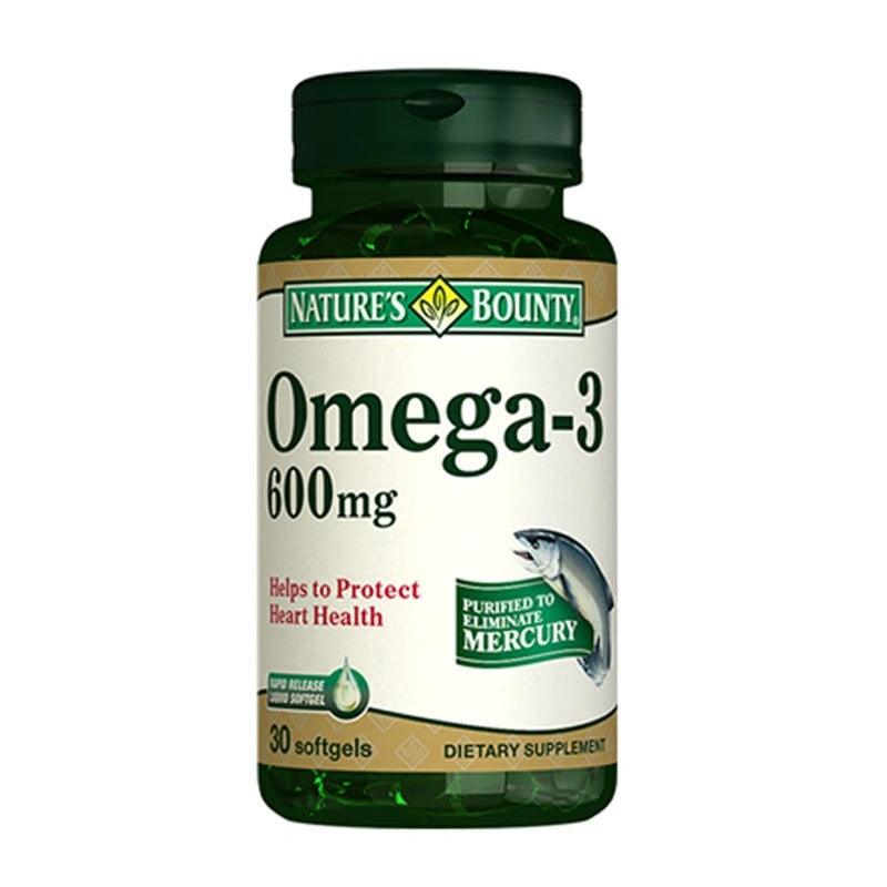 Natures Bounty Omega 3 600 mg Takviye Edici Gıda 90 Kapsül - Farmareyon