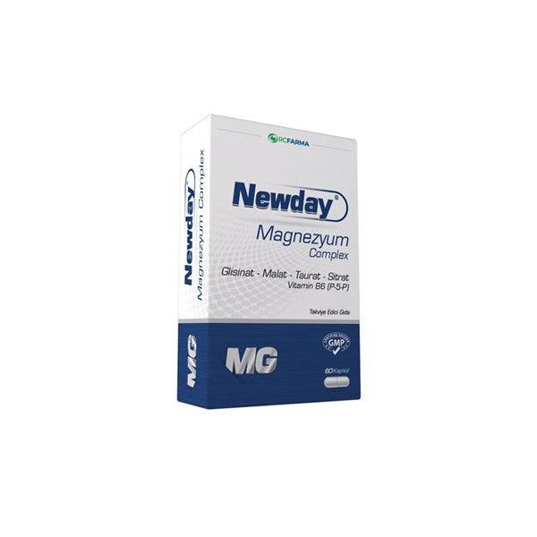 Newday Magnezyum Complex 60 Kapsül - Farmareyon