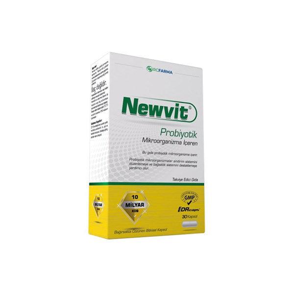 Newvit Probiyotik 30 DRcaps Kapsül - Farmareyon