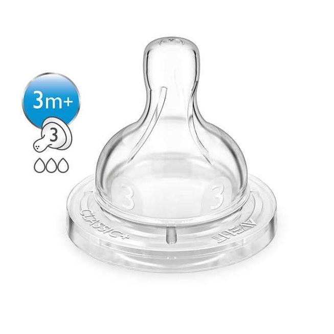 Philips Avent SCF633/27 Orta Akış No:3 3 Ay+ Biberon Emziği - Farmareyon