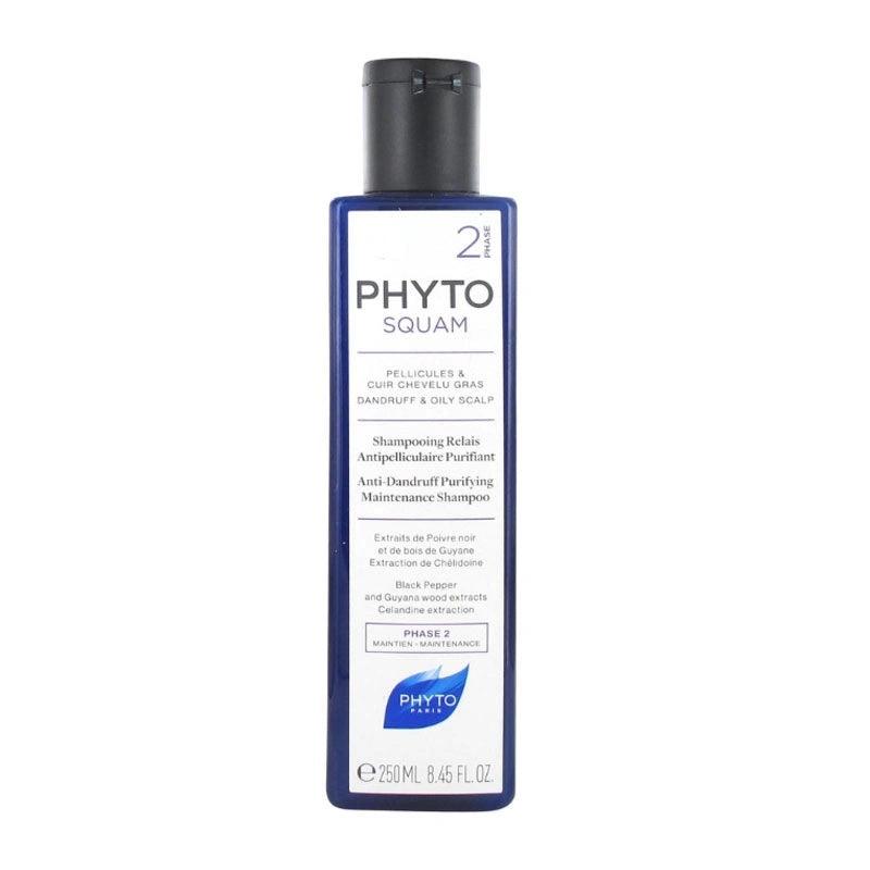 Phyto Phytosquam Yağlıya Dönük Saçlar için Kepeğe Karşı Nemlendirici Şampuan 250 ml - Farmareyon