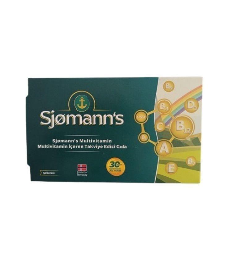 Sjomann's Multivitamin 30 Yumuşak Kapsül - Farmareyon