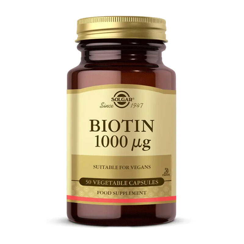 Solgar Biotin 1 Mg 50 Kapsül - Farmareyon