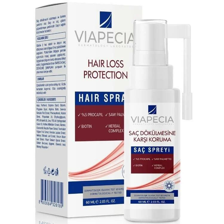 Viapecia Saç Dökülmesine Karşı Sprey 60 ml - Farmareyon