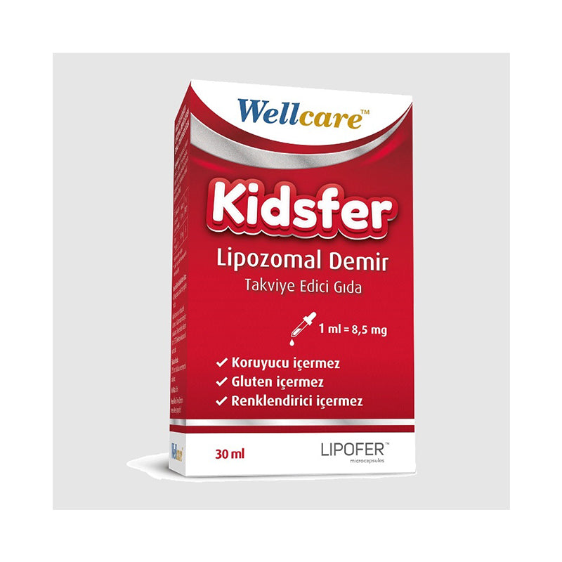 Wellcare Kidsfer Lipozomal Demir 30 ml - Farmareyon