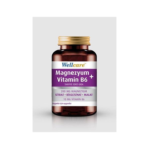 Wellcare Magnezyum Vitamin B6 30 Tablet - Farmareyon