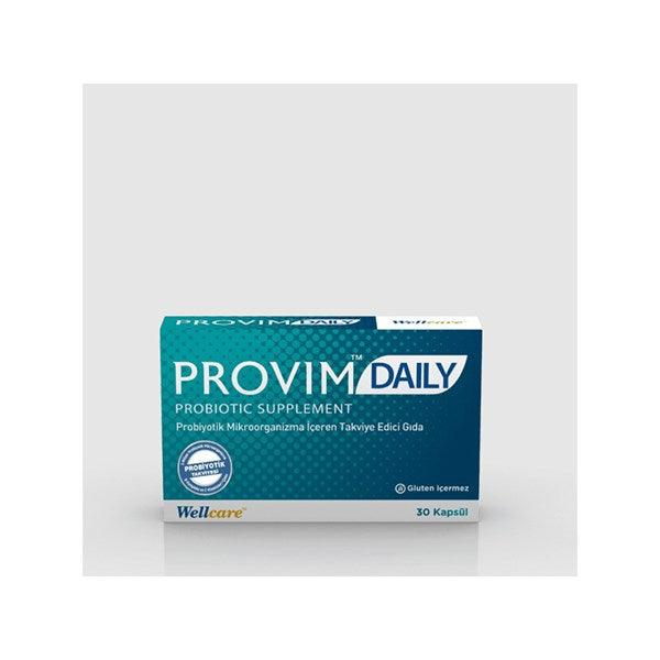 Wellcare Provim Daily Probiyotik Takviye Edici Gıda 30 Kapsül - Farmareyon