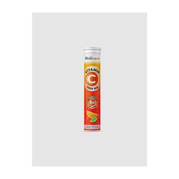 Wellcare Vitamin C + Selenyum 15 Efervesan Tablet - Farmareyon